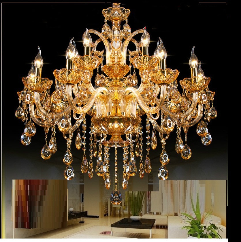   15 Arms crystal chandelier Light Ÿ ..